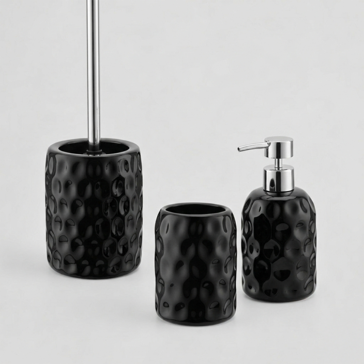 Dozownik na mydło BABEL czarny